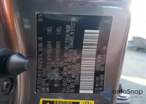 2016 Toyota Highlander Le from USA, damaged, VIN 5TDZKRFH7GS177316